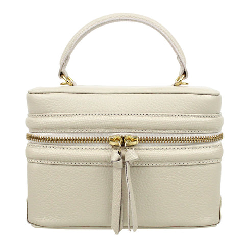 Bolsa Ivy Off White Liso com Off White Lesard Pronta Entrega