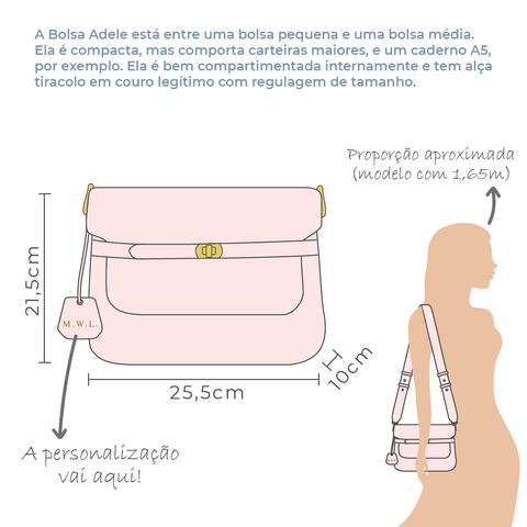 Bolsa Adele Fendi Pronta Entrega