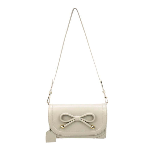 Bolsa Clémence Laço Codornê Off White Liso