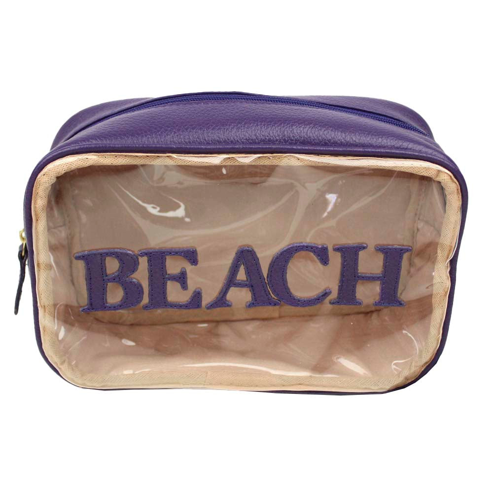 Necessaire Anne Beach Purple Pronta Entrega