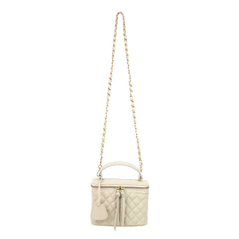 Bolsa Beatrice Off White Liso Pronta Entrega