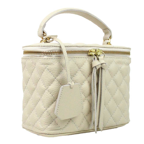 Bolsa Beatrice Off White Liso Pronta Entrega