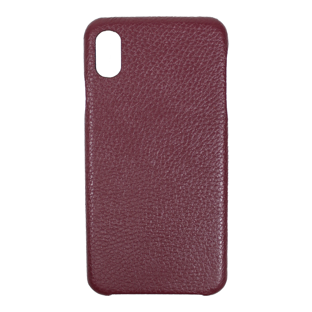 Case iPhone XS Max Burgundy Liso Pronta Entrega