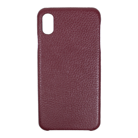 Case iPhone XS Max Burgundy Liso Pronta Entrega