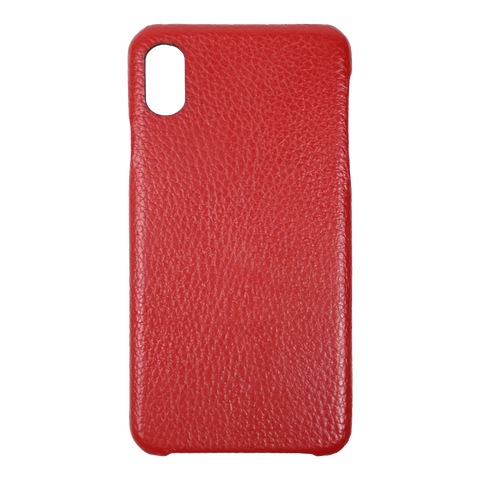 Case iPhone XS Max Vermelho Liso Pronta Entrega