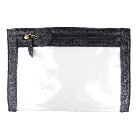 Necessaire Fly Preto Liso Pronta Entrega