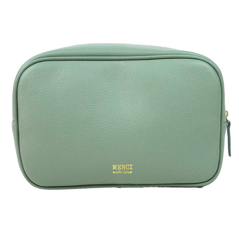 Necessaire Anne Beach Fadinha Menta Liso com Lilás Liso Pronta Entrega