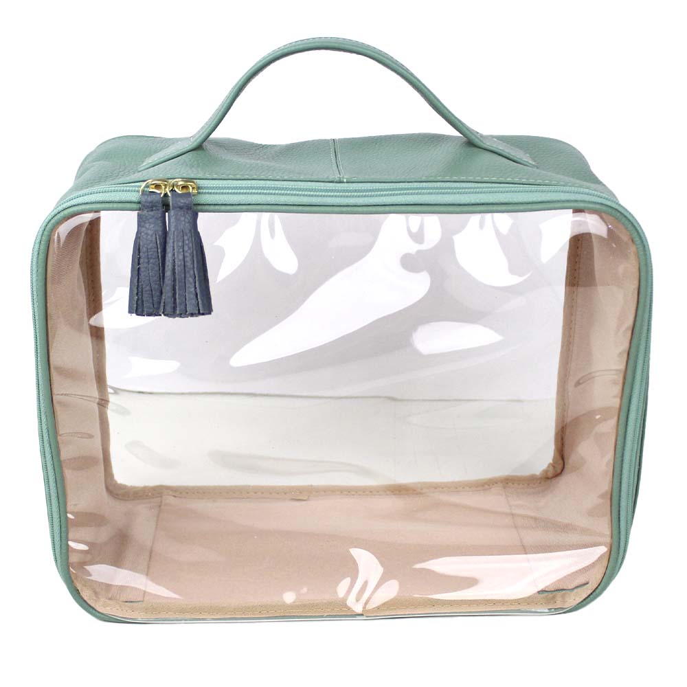 Necessaire Crystal G Jade Com Oceano Pronta Entrega