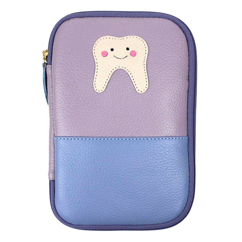 Necessaire Dental Lilás Liso Com Sky Pronta Entrega