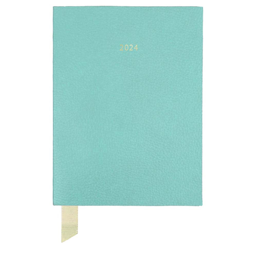 Planner My Days 2024 Menta Liso Pronta Entrega