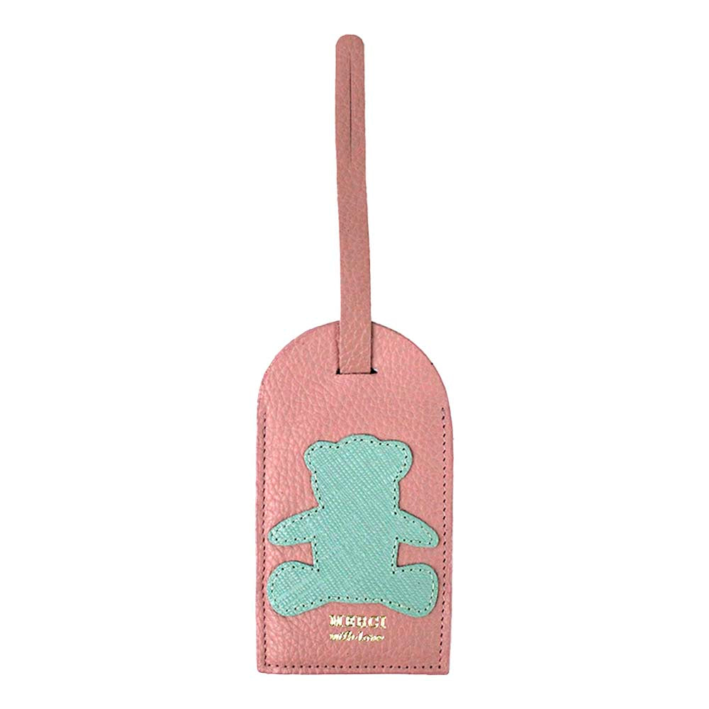 Tag de Mala Little Bear Algodão Doce Liso com Menta Prada Pronta Entrega